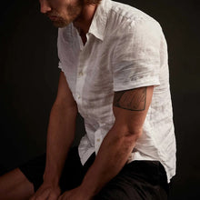 Short Sleeve Linen Shirt