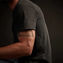 James Perse Short Sleeve Crew Neck Dark Grey