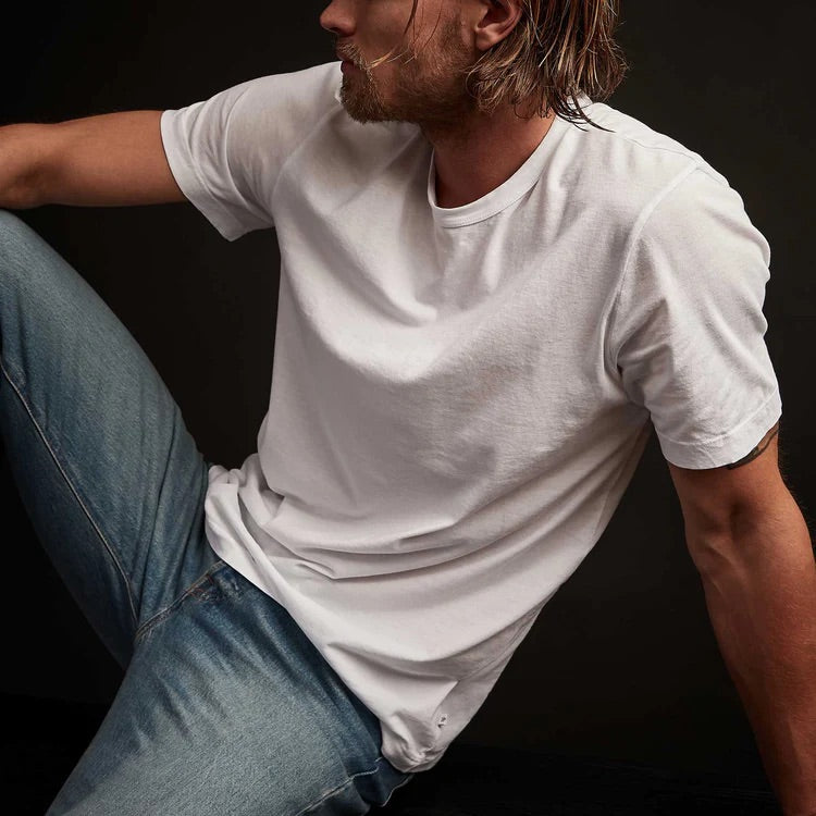 SS Crew Neck White