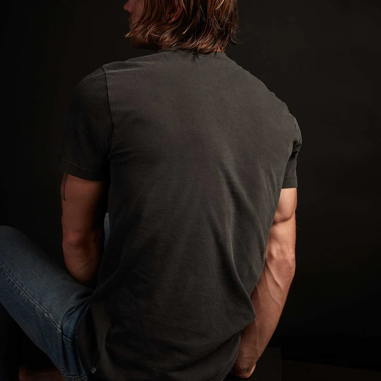 James Perse Short Sleeve Crew Neck Dark Grey