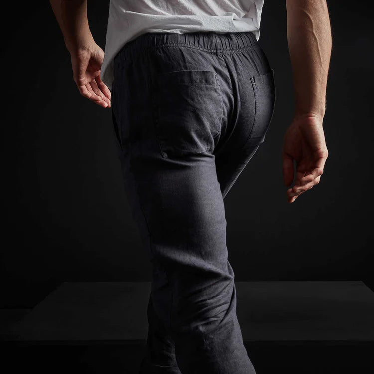 JP Lightweight Linen Pant French Navy Pigment
