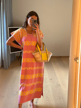 Pink And Yellow Kaftan (Hand Made)