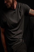 LUXE Lotus SS Crew Jersey Carbon